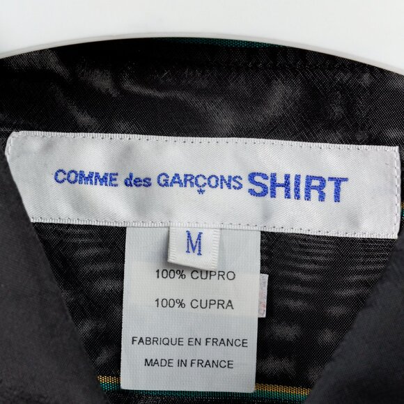 Comme des Garçons Shirt Black Multi-Colour Stripe Button Up - Picture 5 of 12